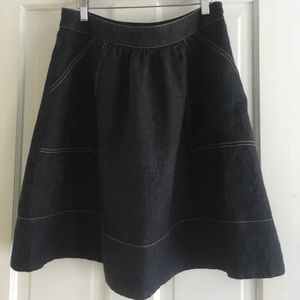 Eileen Fisher linen skirt